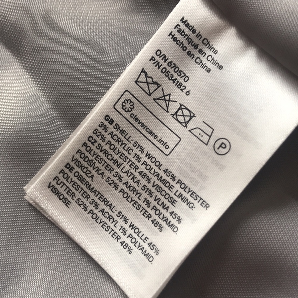 H&M Gray Teddy Jacket - Picture 7 of 9